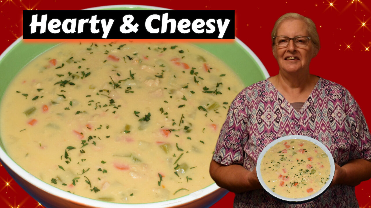 Deliciously Cheesy Chicken & Potato Chowder, Comfort Food, Inspirational Thought