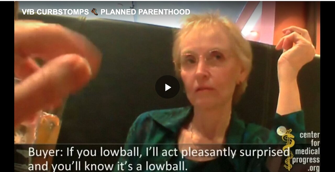 The alleged sale of organs from aborted children