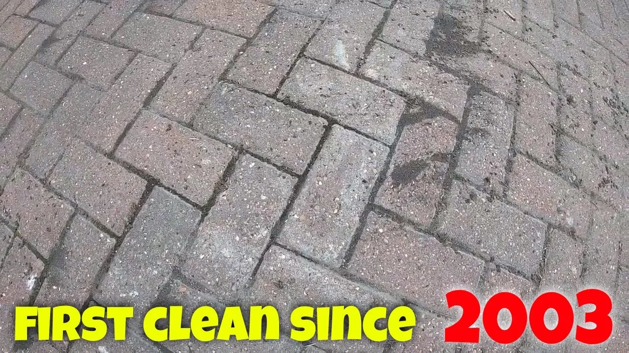 Driveway Gets Its FIRST CLEAN AFTER 18 YEARS!! | What A Difference!! | Pressure Washed & Soft Washed