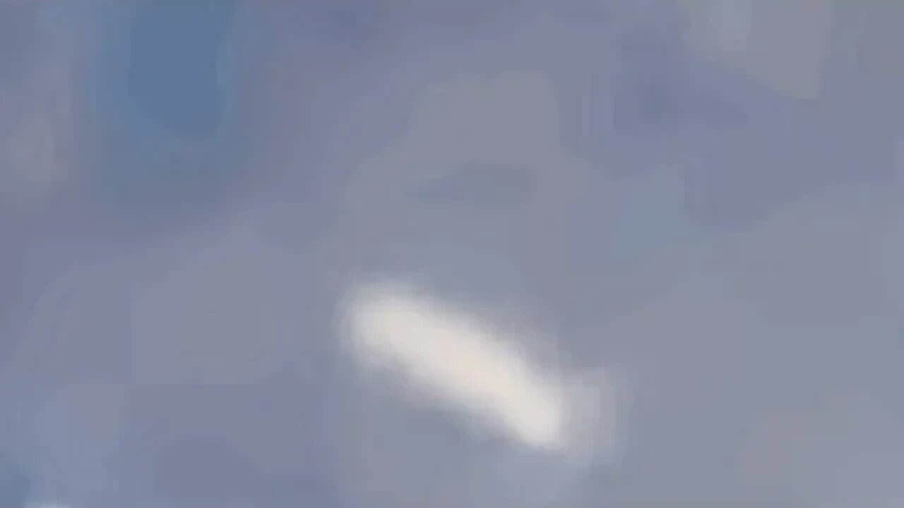 per request nice UFO flyby