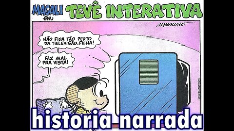 Magali em-Tevê interativa | Gibis do Rapha