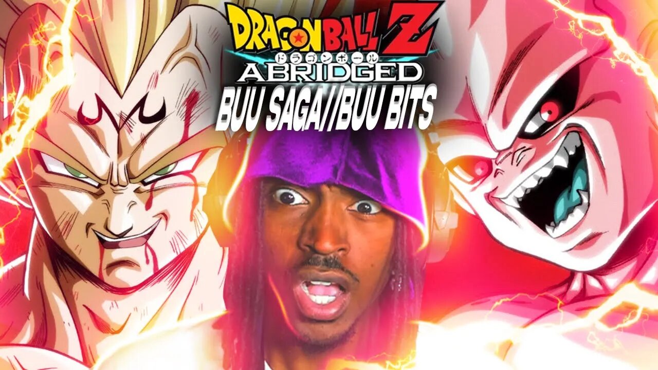 DRAGON BALL Z ABRIDGED BUU SAGA PART 1 & 2 REACTION (DBZA BUU SAGA REACTION)