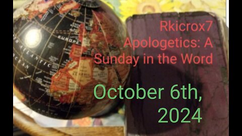 A Sunday in the Word - October 6th, 2024