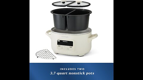 Crock-Pot MultiMeal Multicooker & Programmable Slow Cooker with Bake Function