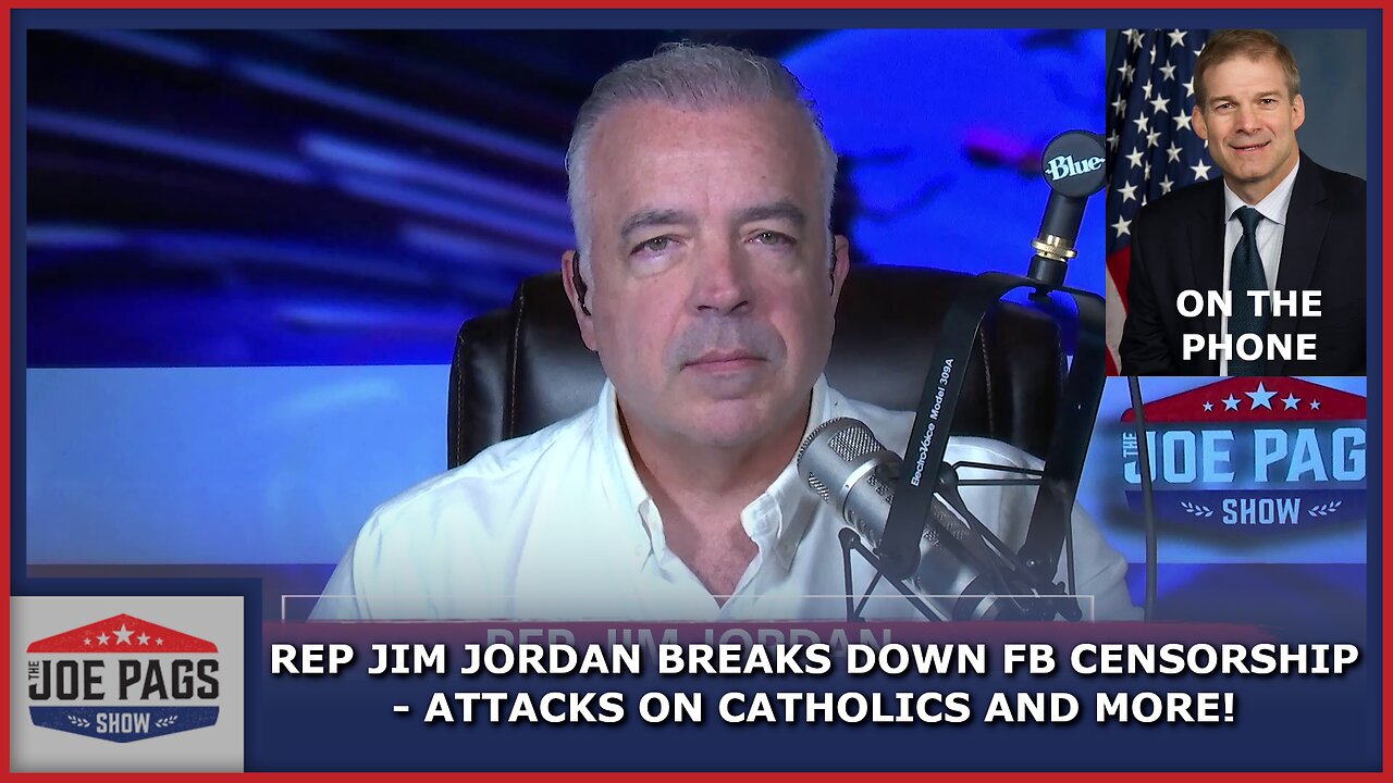 House Judiciary Chair Jim Jordan on FB Censorship - Jack Smith - Fauci and More!