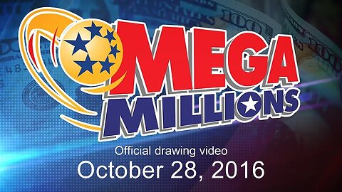 Mega Millions drawing for October 28, 2016