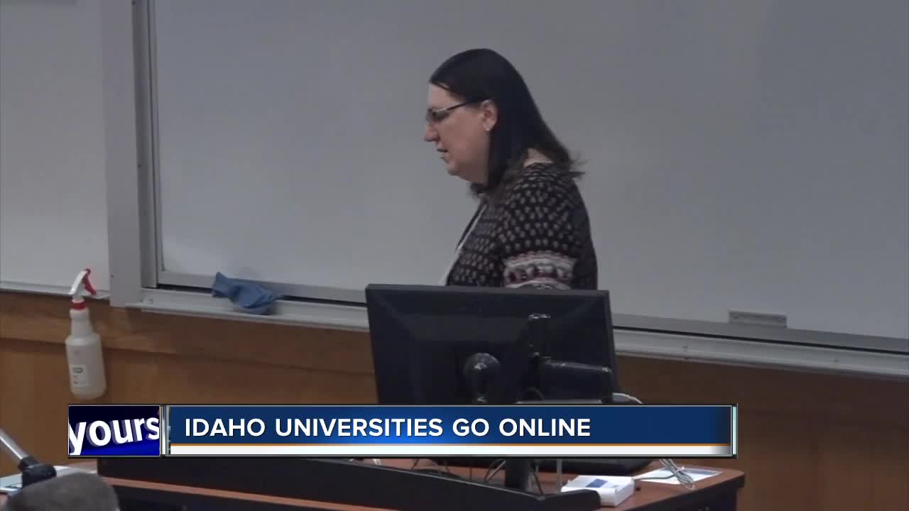 Idaho higher ed goes online