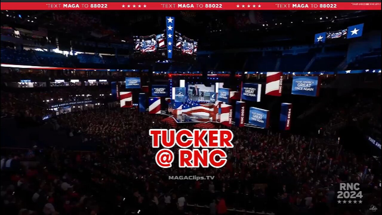 Watch Tucker Carlson's Full Republican National Convention Speech - 7/18/24