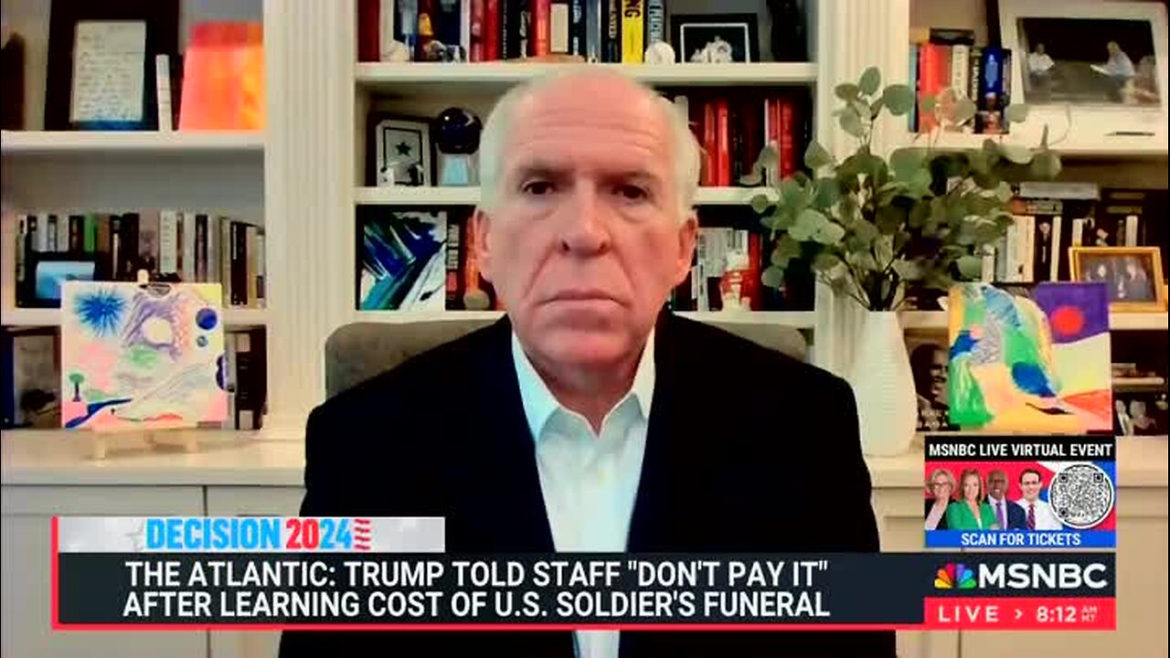 John Brennan: ‘Absurd’ and ‘Appalling that So Many Americans’ Support Trump