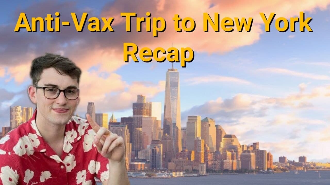 Jaden McNeil || Anti-Vax Trip to New York Recap