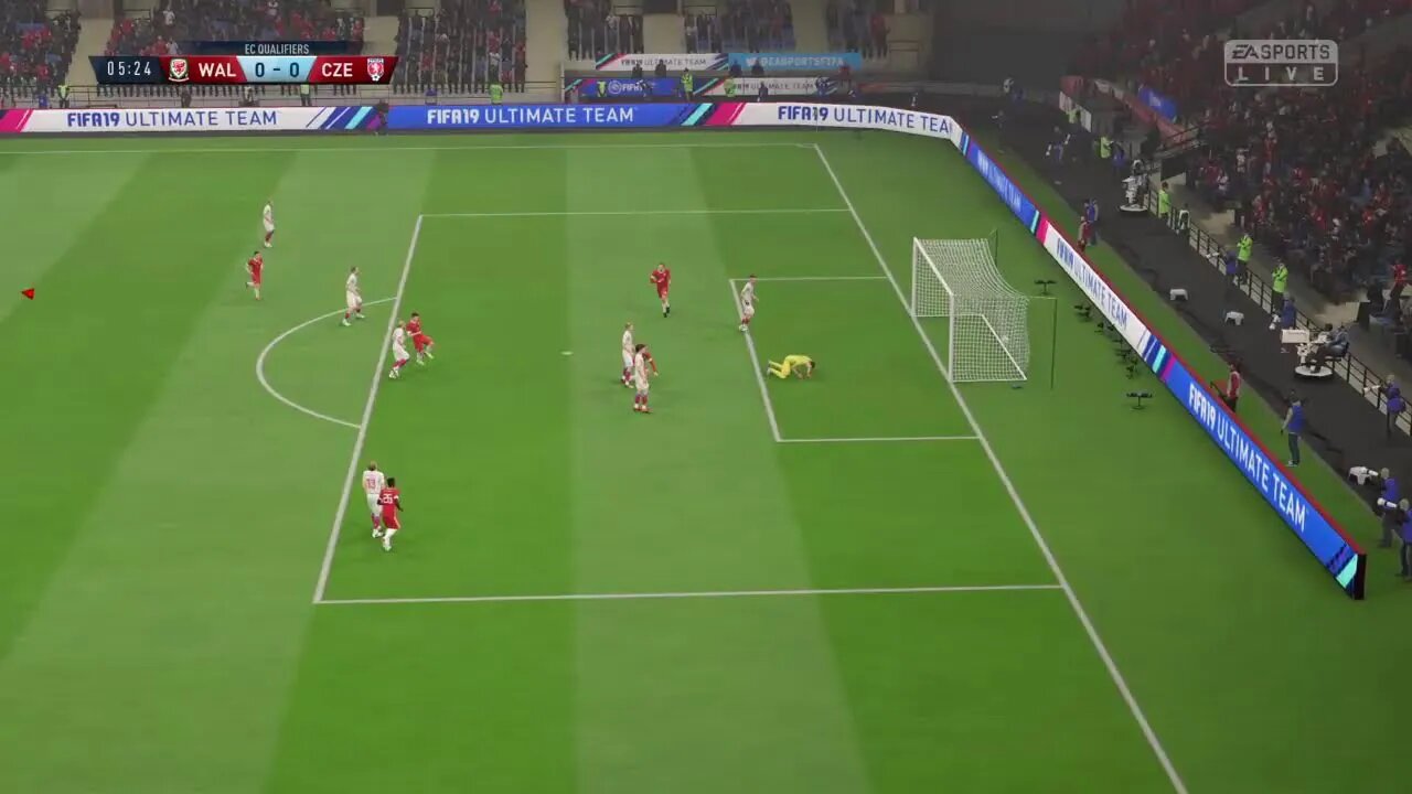 Czech Republic 2027-2028 Euro Qualifiers Group Play Match 10 @ Wales (3-5-1)