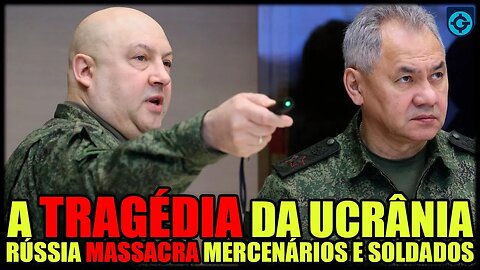 ⚠️URGENTE | A TR4GÉDI4 da Ucr4n14 | Rússia M4SS4CR4 mercenários e soldados | 🔴Live Geoforça