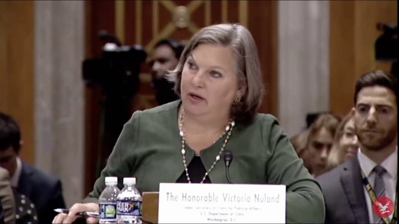 Jewish Neocon Victoria Nuland Confesses to Nord Stream Terror Attack?