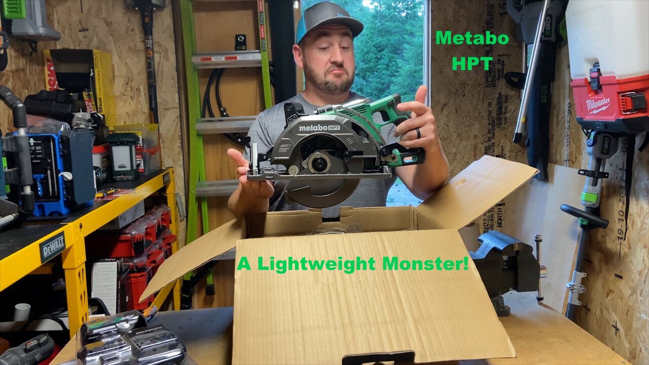 Metabo HPT 36V 7-1/4" Rear Handle Circular Saw : Unboxing!!!!