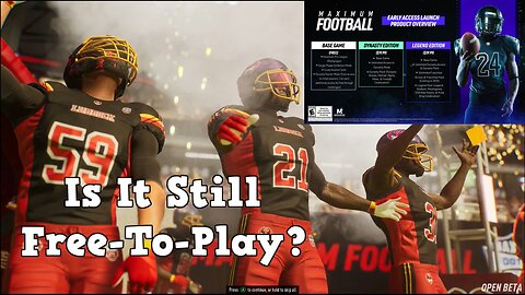 Is Maximum Football Still A Free-To-Play Game?