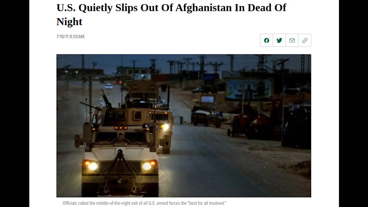 Prophetic Parody — Satire Predicted the Tragic Farce of Afghanistan Exit