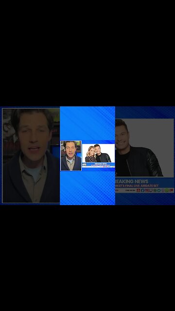 Ryan Seacrest's Last day on Kelly & Ryan.