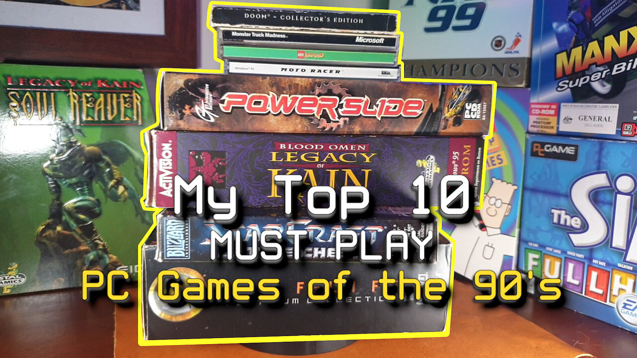 My Top 10 PC Games from the nineties | 1990's