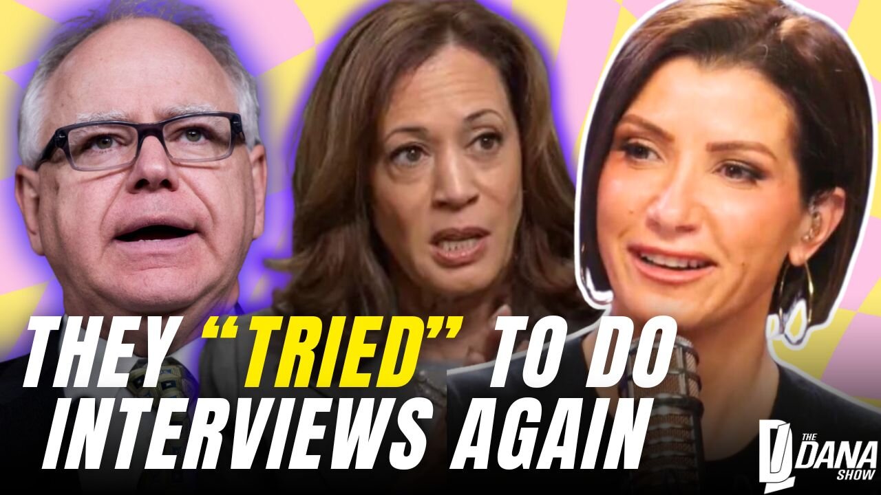 Kamala & Tim's Attempts To Answer Questions This Past Weekend Were A MESS.