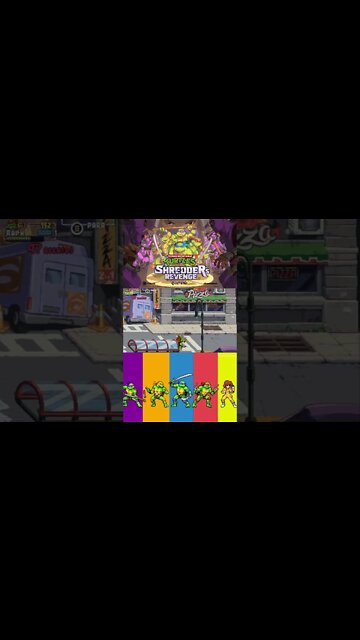 TARTARUGAS NINJAS SHORTS #8 - FASE 2