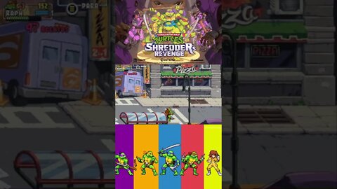 TARTARUGAS NINJAS SHORTS #8 - FASE 2