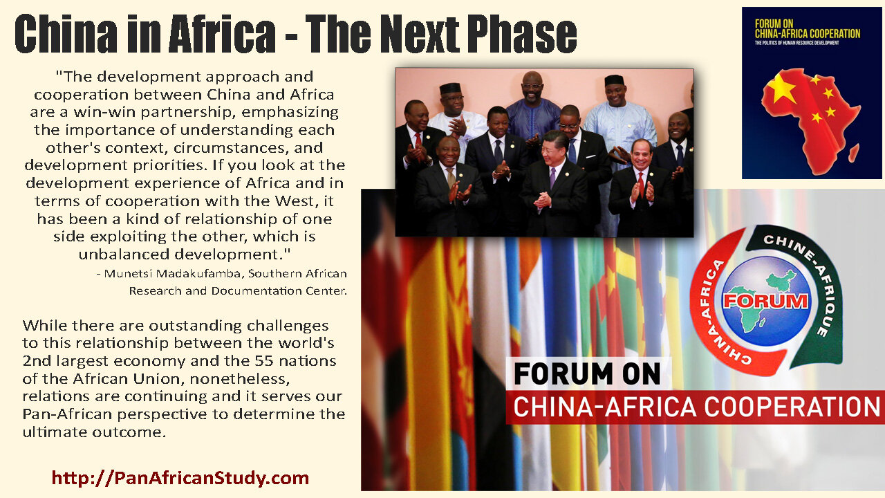 China in Africa - The Next Phase