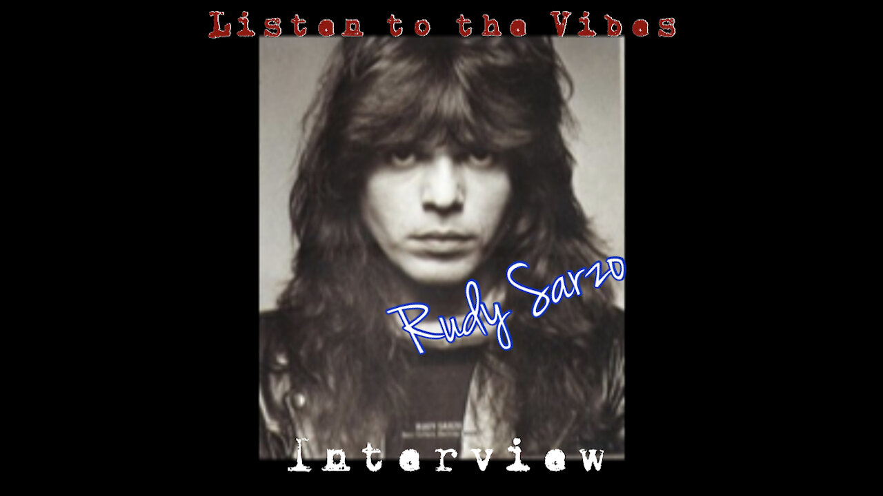 Listen to the Vibes-Rudy Sarzo Interview