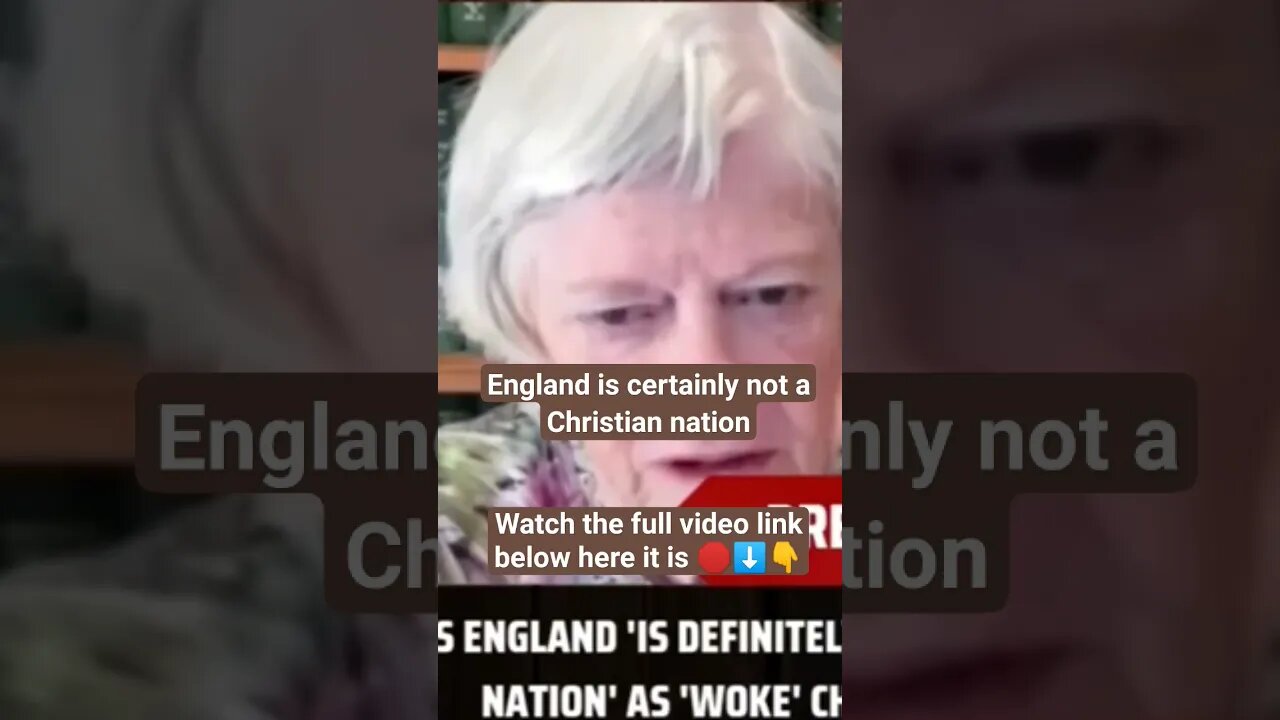 England is certainly not a Christian nation
