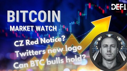 Bitcoin Holds Range into FUD | CZ Red Notice? | Doge is the New Twitter Logo! | Crypto TA