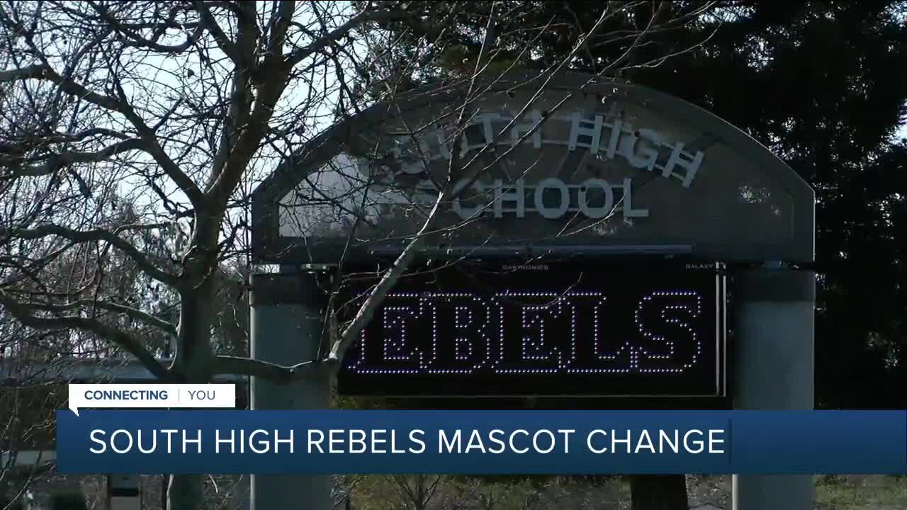 South High School will no longer be "The Rebels"