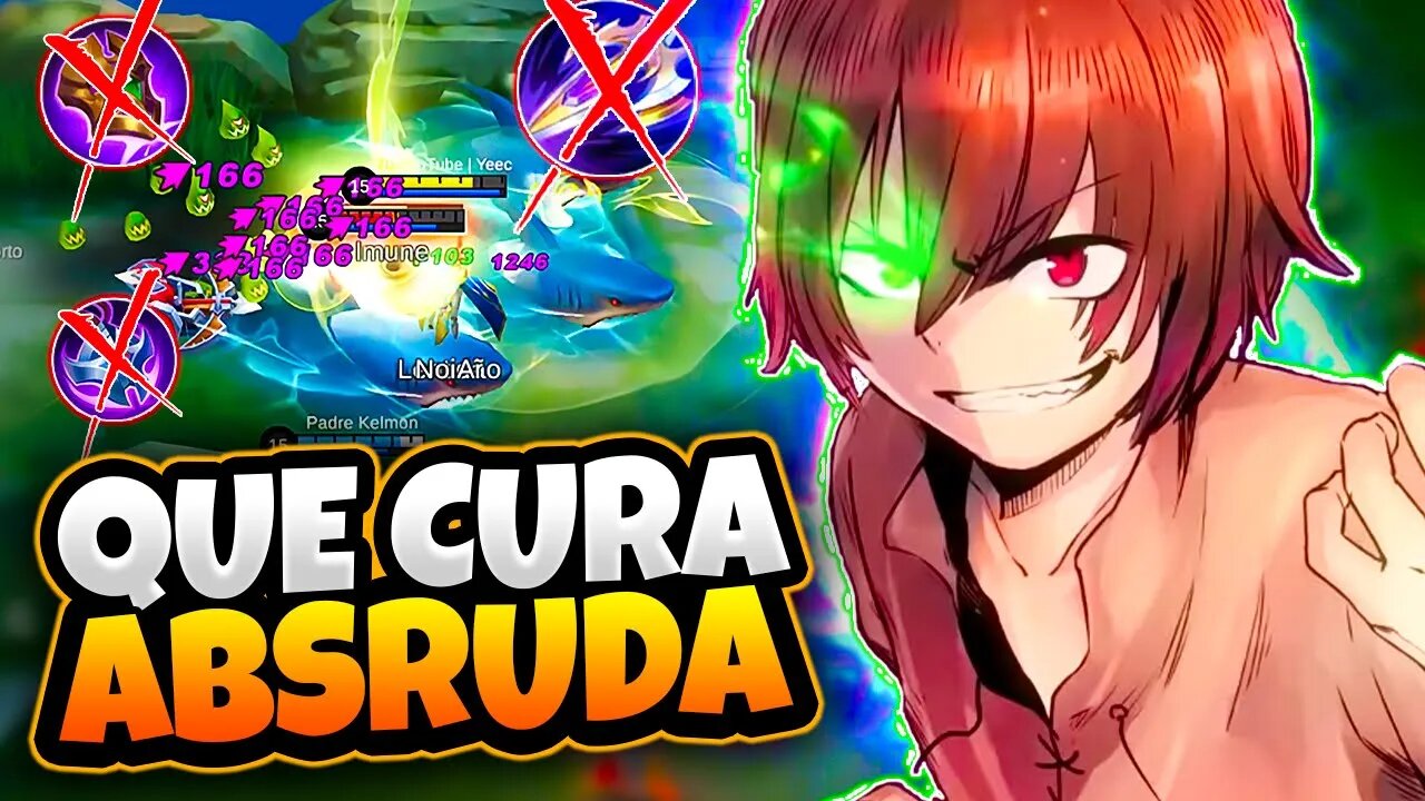 NÃO TEM CORTA CURA QUE ME PARE COM ESSE HERÓI | MOBILE LEGENDS