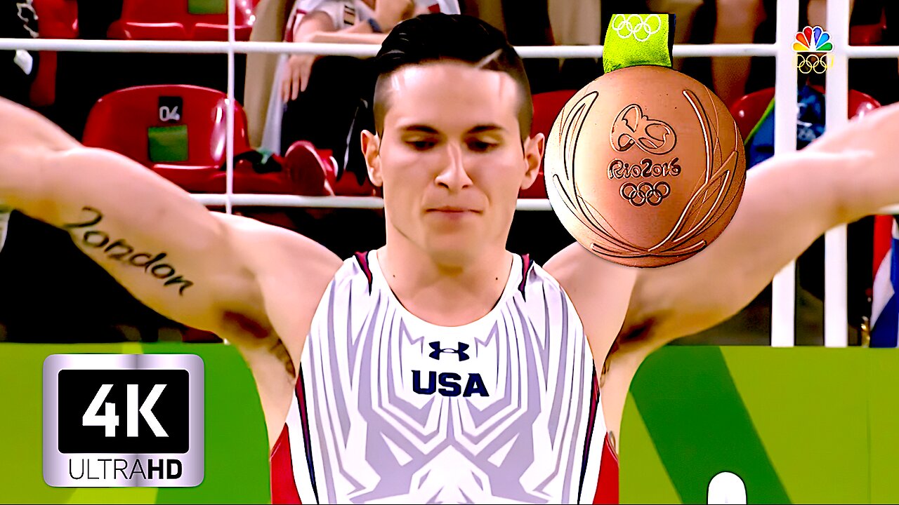 Alex NADDOUR🇺🇸🥉Pommel Horse Event Final 2016 Rio Olympics *15.700* (NBC.4K)