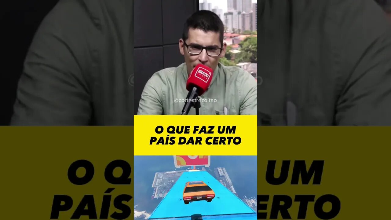 Trezoitão explica o que faz um país ser desenvolvido