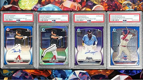 NEW PSA REVEAL!!! 2023 BOWMAN Baseball Cards!!!