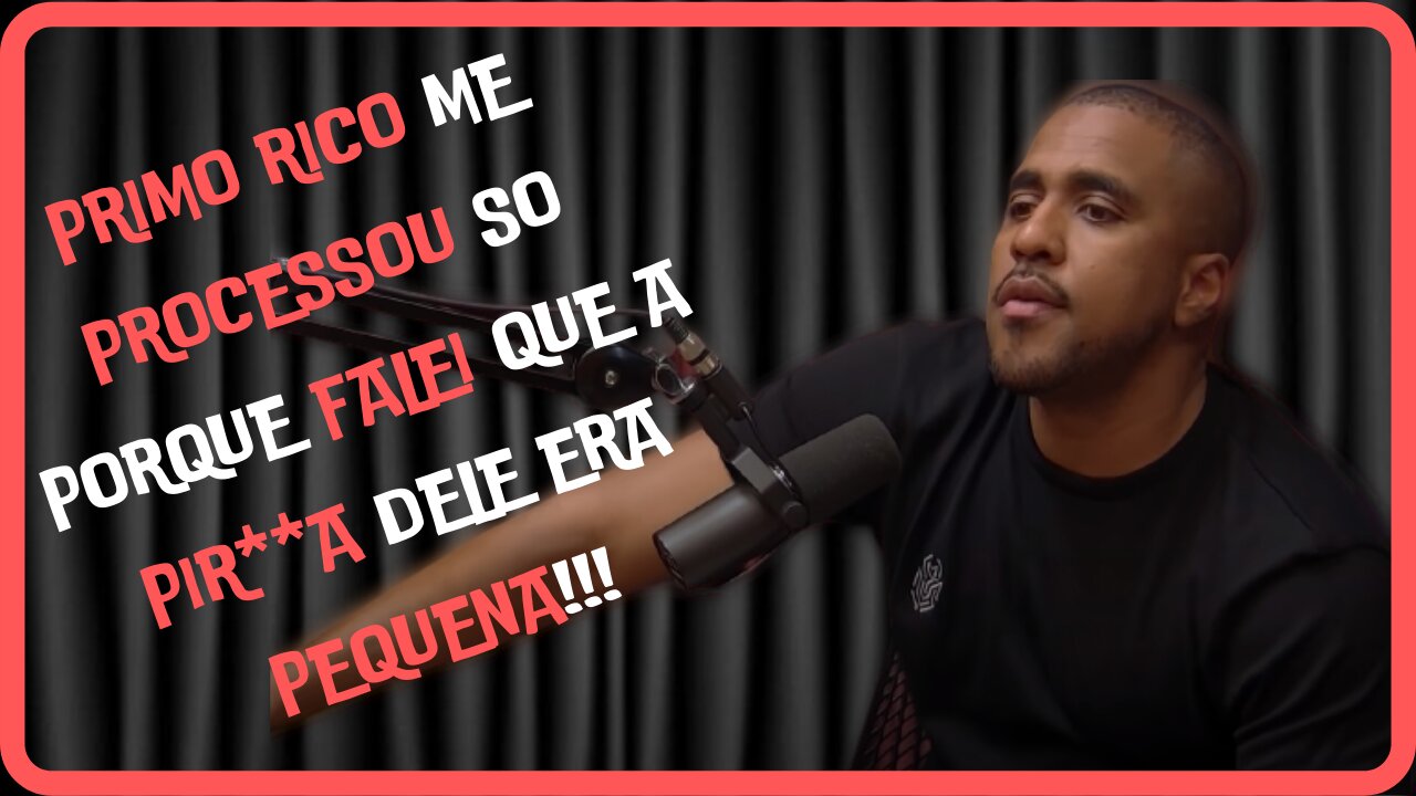 RAIAM SANTOS FALA SOBRE PROCESSO QUE RECEBEU DE PRIMO RICO