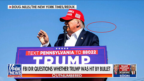 Trump Fires Back After FBI Director Questions If He Was Hit By Bullet…Lost The Confidence Of America