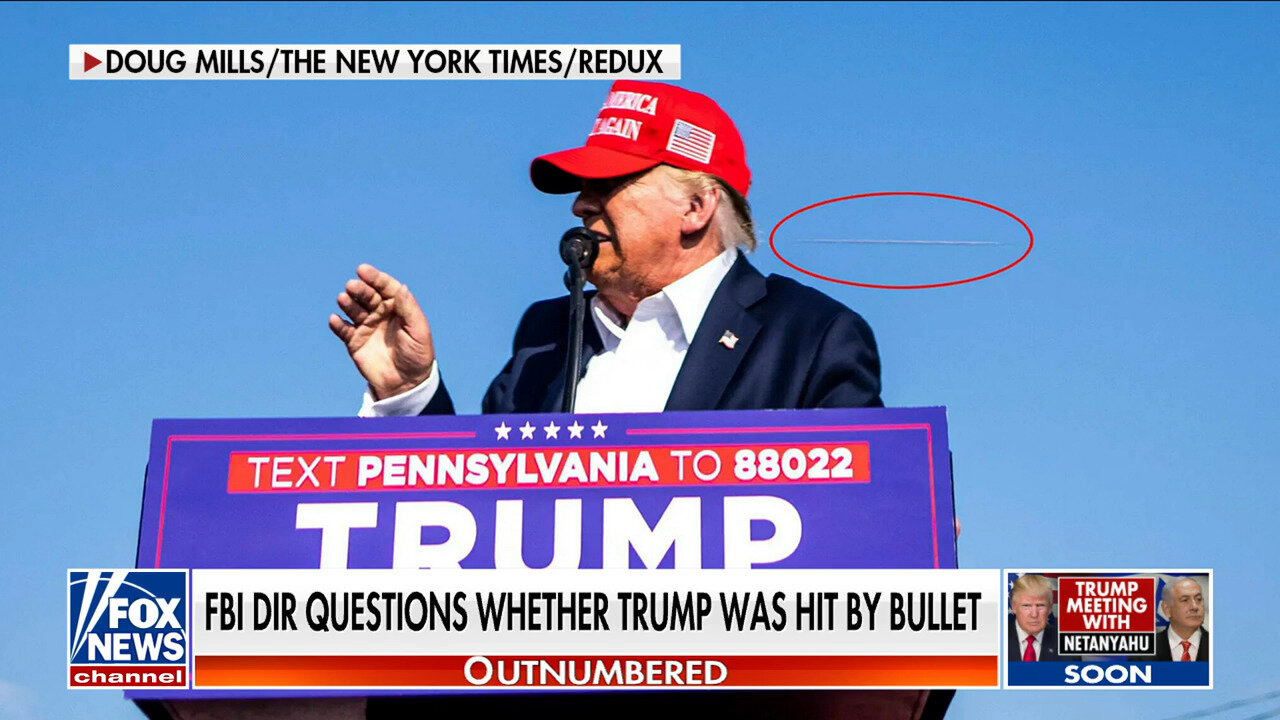 Trump Fires Back After FBI Director Questions If He Was Hit By Bullet…Lost The Confidence Of America