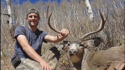 Successful Utah General Rifle Deer Hunt, Opening Day in Oct 2014