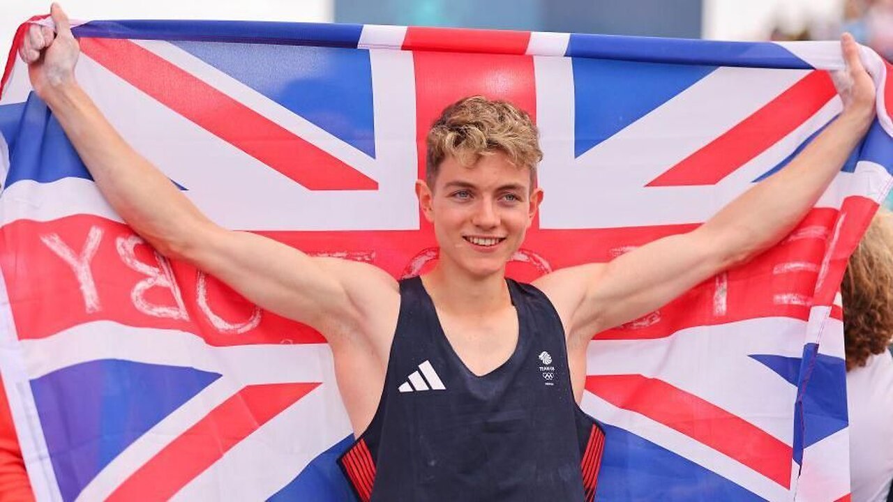 19-year-old Toby Roberts wins climbing gold medal for Team GB