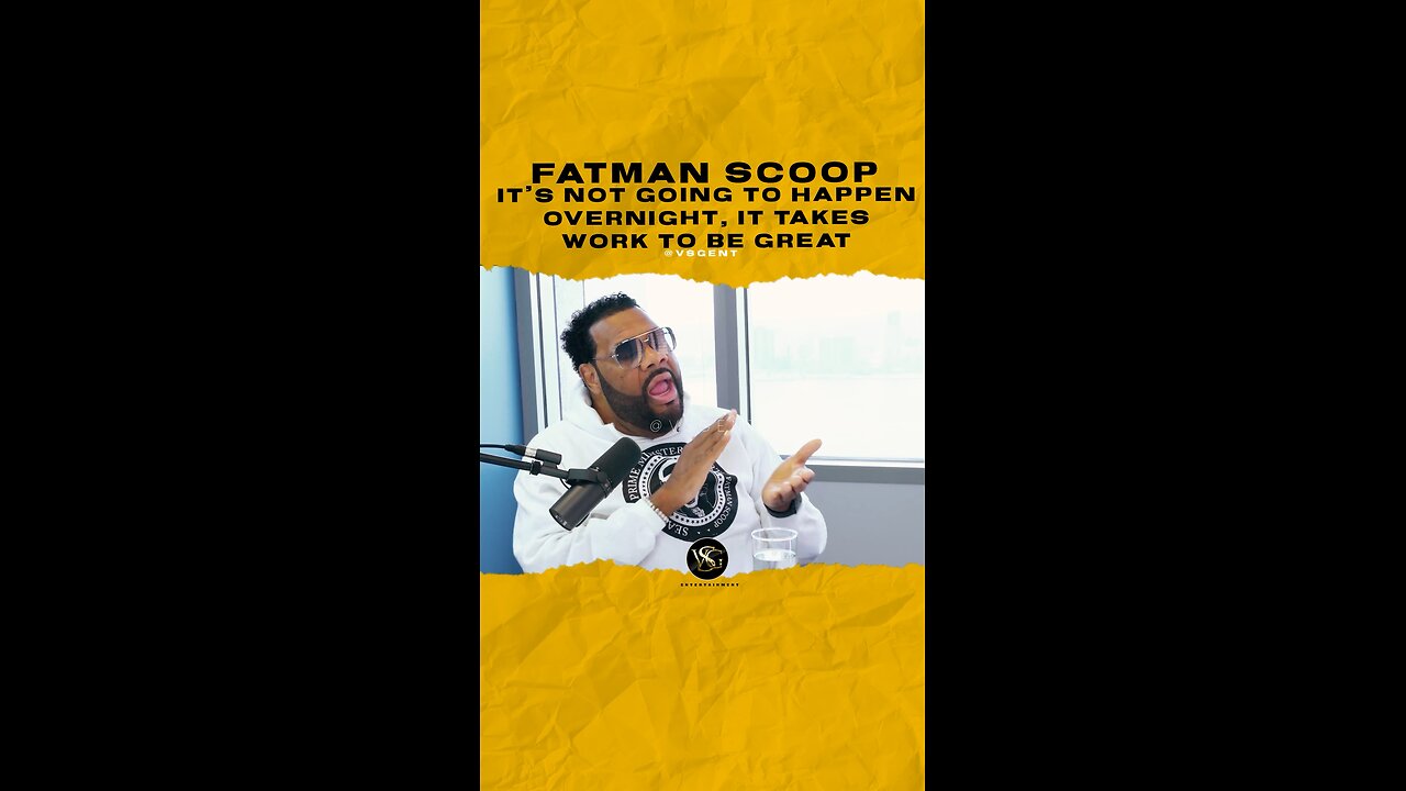 @fatmanscoop It’s not going to happen overnight, it takes work to be great