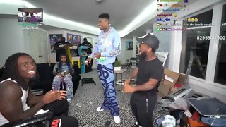 BlueFace and Chrisean Rock fight on Stream !!!!