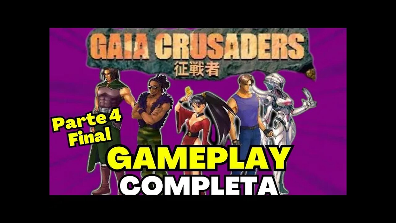 GAMEPLAY COMPLETA ATÉ ZERAR | Gaia Crusaders (Arcade) - Parte 4 (Final)