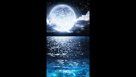 FALL ASLEEP Instantly with Relaxing Ocean Waves 🌊🌕 Video Link Below