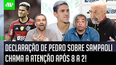 "OLHA ISSO, CARA! O Pedro FALOU que o Sampaoli..." DECLARAÇÃO após 8 a 2 do Flamengo CHAMA A ATENÇÃO