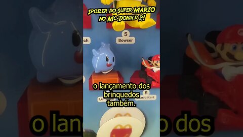 Spoiler do filme do Mario no MC Donald's ?! 🤡