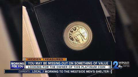 Are you missing a platinum coin?