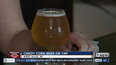 Candy corn beer on tap in Wisconsin