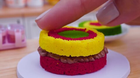 Satisfying Miniature AMAZING Chocolate Cake Decorating Tutorials 🎂 Easy and Tasty Mini Yummy Recipe