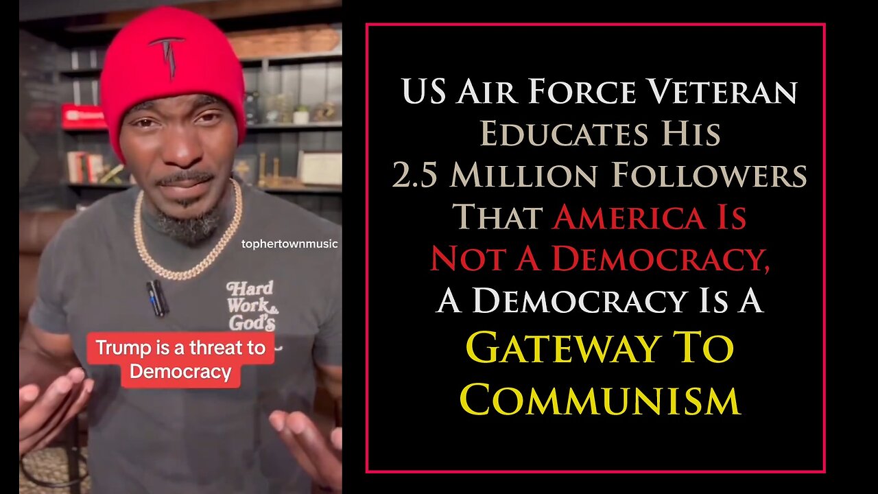 US Air Force Vet: America Is Not A Democracy