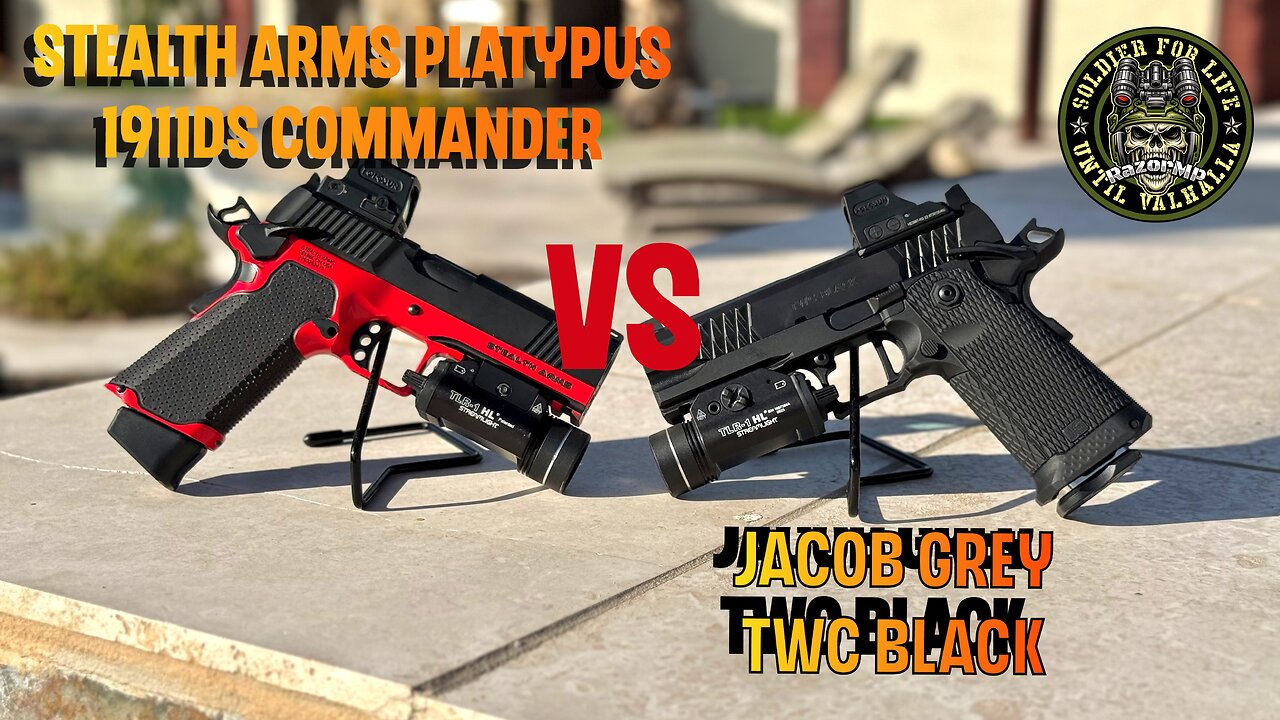 Stealth Arms Platypus vs Jacob Grey TWC Black